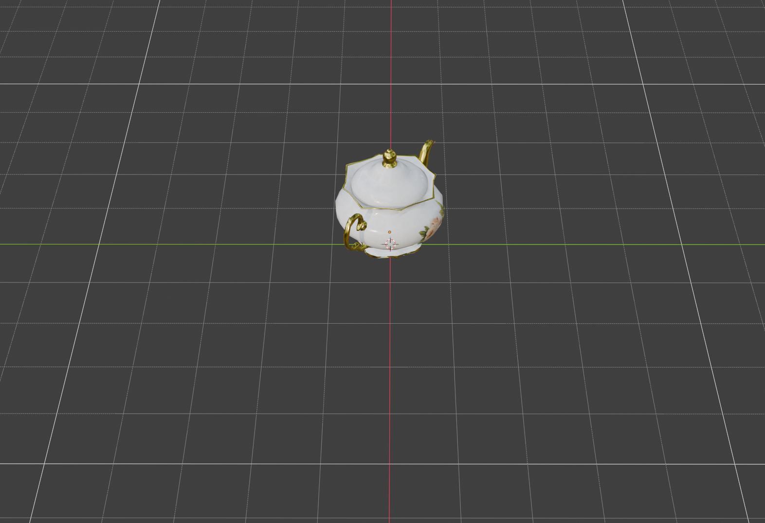 Blender viewport grid matching Dungeon Alchemist scale